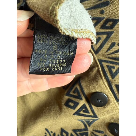 Vintage Code Nouveau 2 Pc Green Outfit Size Small 90's - Picture 6 of 9